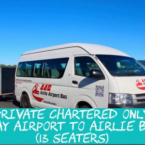 Mackay Airport to Airlie Beach Private Chartered